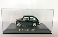 Auto Fiat 600 1957 Verde Scuro 1/43 Ixo Altaya Nostre Care Auto D'Epoca