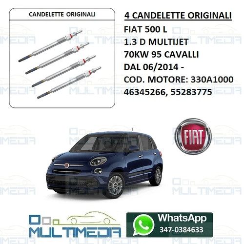 Candelette originali fiat - candelette,