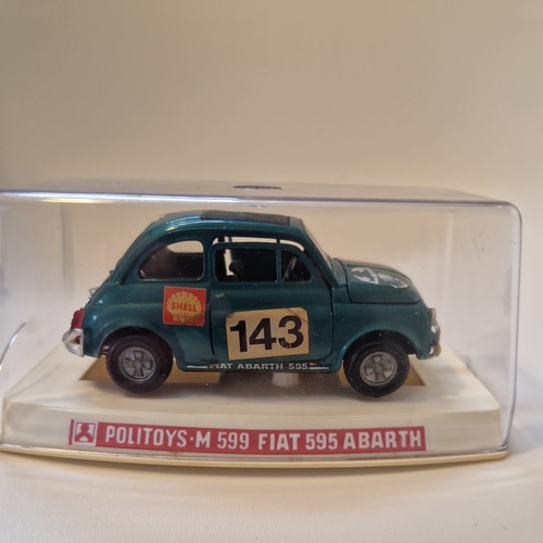 Fiat abarth 595 politoys 25 - fiat, 1/25