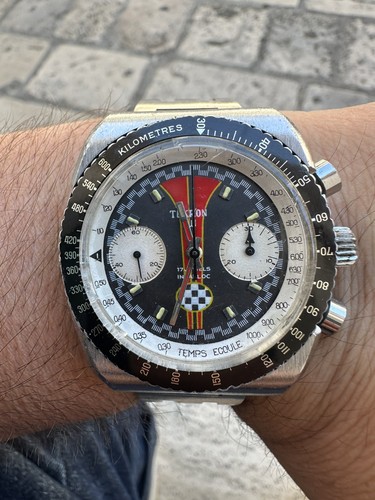 Orologio chrono vintage tekron - orologio,