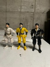 Vintage Generazione Power Rangers Ninja Bianco Nero Giallo