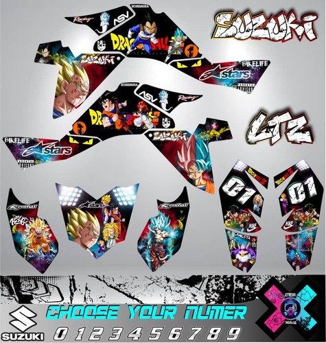 Kit grafico ltz 400 suzuki - 400,