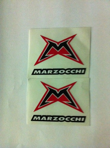 Coppia adesivi marzocchi - coppia,