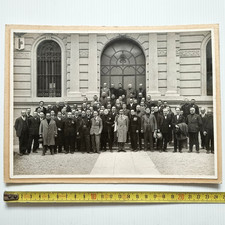 Fascismo CCNN Camicie Nere Reduci Guerra Gruppo Fascista PNF Foto 18x24