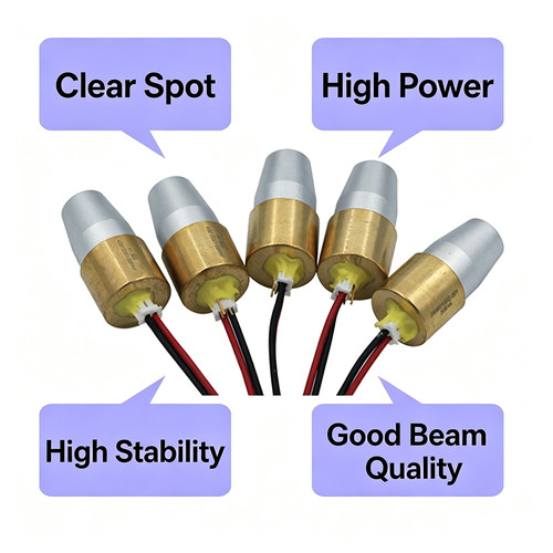 Modulo diodo laser blu - , 450nm