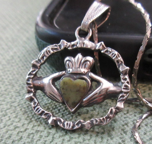 Collana claddagh vintage - collana,