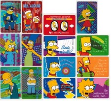 I Simpson lotto 14 carte Kinder Ferrero 1999