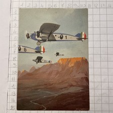 Cartolina Collezione Aerei Arma Aeronautica P.M. 102 Genova L’aviazione è L’arma