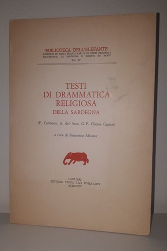 Testi drammatica religiosa - di,