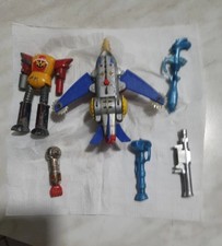 LOTTO GIOCATTOLI VINTAGE ASTRONAVE +RICAMBI ROBOT