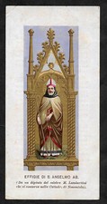 santino-holy card - S.  ANSELMO AB. - E - ed: Immacolata Concezione - (SANT 373)