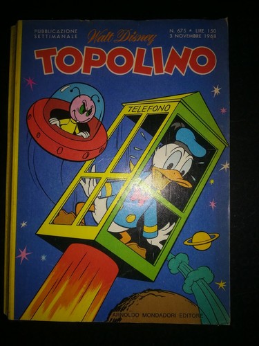 Fumetto topolino numero 675 - fumetto,