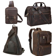 Zaino convertibile in pelle