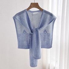 Stola Donna Uncinetto Maglia