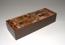 Wood Box w/Lid, Tabla de
