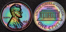 1964 proof lincoln centesimo - 1964,