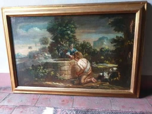 Olio tela quadro - tela, xviii