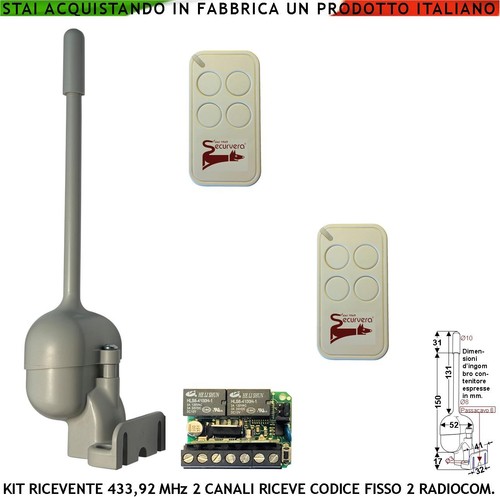 Ricevente esterna 433 mhz - ricevente, 2