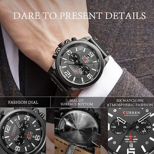 Orologio polso uomo casual - da,
