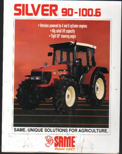 Scheda brochure trattore same - scheda,