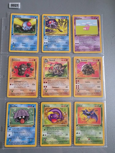 1998 wotc pokemon 1 - 9x,