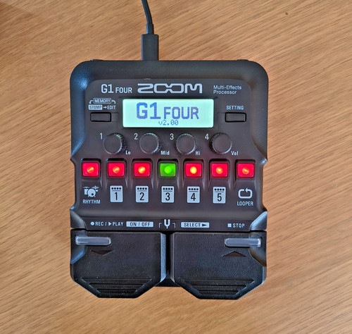 Zoom four pedale looper - zoom,