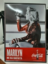 Targa coca cola "Marylin mi ha