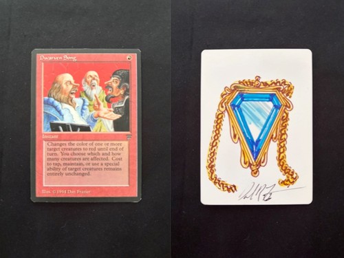 Dwarven song legends mtg - dwarven,