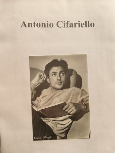 Cinema autografo originale - cinema,