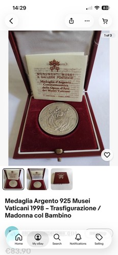 Medaglia commemorativa musei - medaglia,