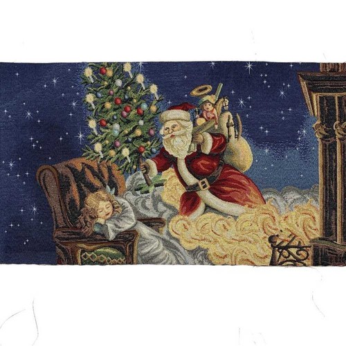 Pannello gobelin babbo natale - gobelin,