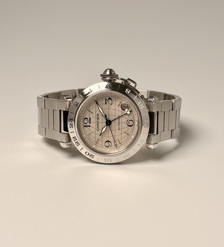 Cartier pasha gmt - cartier,