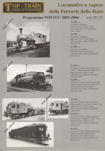 Catalogo top train 2003 2004 - catalogo, top-train