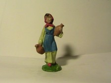 Statuina Presepe Terracotta salpa/rovello/porro/mf ? serie cm 10