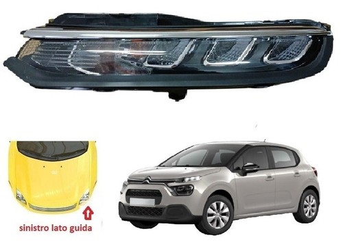 Fanale anteriore luce - fanale, sx