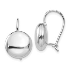 Orecchini in oro bianco 14 kt