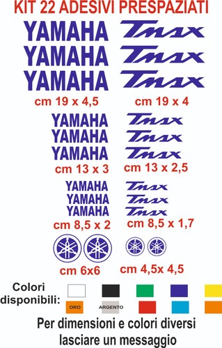 Adesivi tmax yamaha - adesivi,
