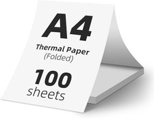 (100 Fogli) Carta Termica A4