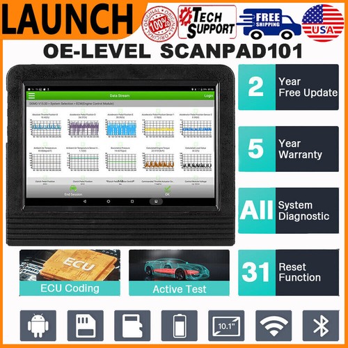 Launch scanpad101 key ecu - scanpad101,