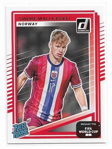 Carta norvegia 2026 donruss - norvegia,
