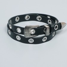 Cintura donna vintage nera