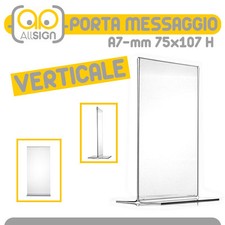 PORTA MESSAGGIO BIFACCIALE
