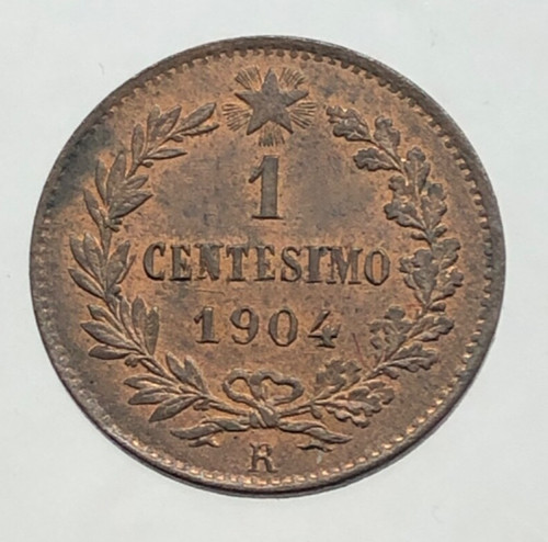 Centesimo valore 1904 fdc - centesimo,