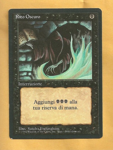 Mtg rito oscuro - mtg,