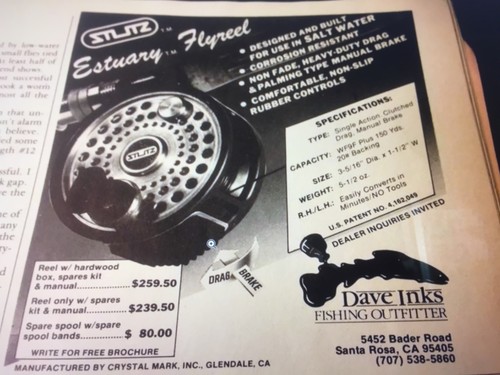 Fly reel stutz - reel,