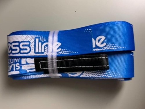 Slackline blu vibrante - slackline,