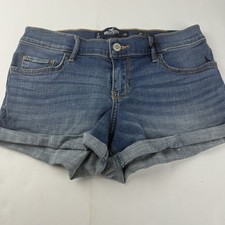 Hollister donna 7 (28) vita bassa corta corta elasticizzata lavaggio medio nuovo con etichetta