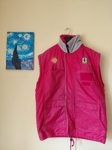 Gilet racing vintage ferrari - gilet,