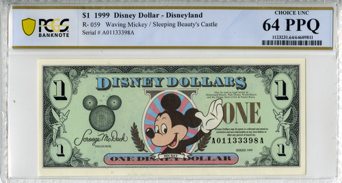 Dollaro disney 1999 - $1,