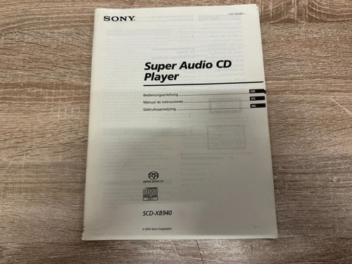 Sony manuale istruzioni per